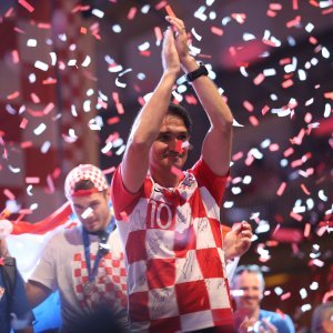 Vatreni na Trgu bana Jelačića