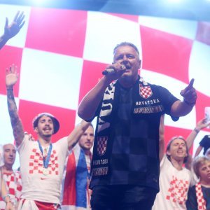 Vatreni na Trgu bana Jelačića