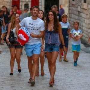 Andrej Kramarić s djevojkom u Dubrovniku