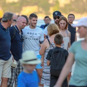 Andrej Kramarić s djevojkom u Dubrovniku