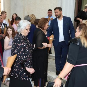 Obitelj i prijatelji na vjenčanju Franke Batelić i Vedrana Ćorluke