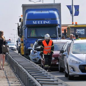 Lančani sudar na Jadranskoj aveniji