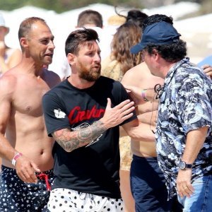 Lionel Messi s obitelji na Formenteri