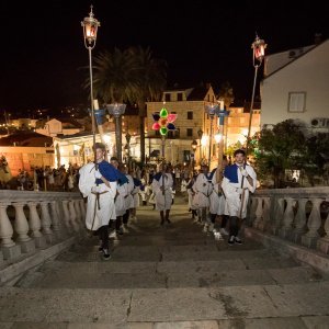 Procesija povodom proslave sv. Todora na Korčuli