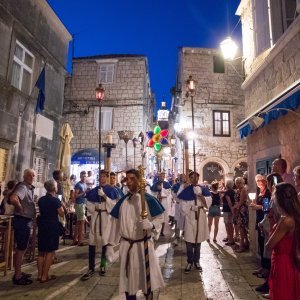 Procesija povodom proslave sv. Todora na Korčuli