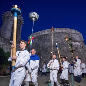 Procesija povodom proslave sv. Todora na Korčuli