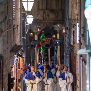 Procesija povodom proslave sv. Todora na Korčuli