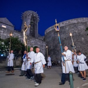 Procesija povodom proslave sv. Todora na Korčuli