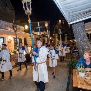 Procesija povodom proslave sv. Todora na Korčuli