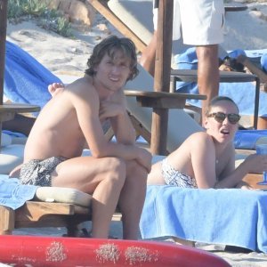 Luka i Vanja Modrić na Sardiniji