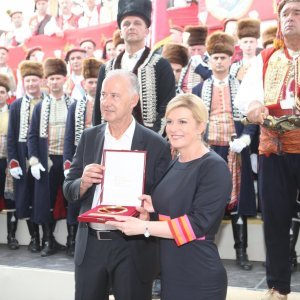 Stipe Jukić i Kolinda Grabar Kitarović