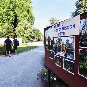 Proslava Dana pobjede i domovinske zahvalnosti i Dana hrvatskih branitelja u Glini