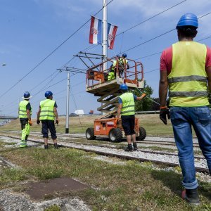 Radovi na remetinečkom Rotoru