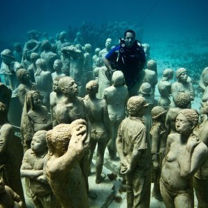 Podvodni muzej umjetnosti u Cancúnu