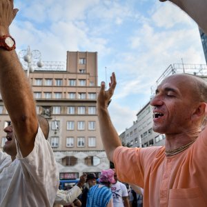 Indijski festival kočija ili Ratha-yatra na ulicama Zagreba