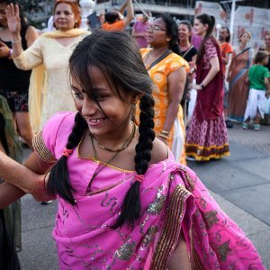 Indijski festival kočija ili Ratha-yatra na ulicama Zagreba