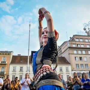 Indijski festival kočija ili Ratha-yatra na ulicama Zagreba