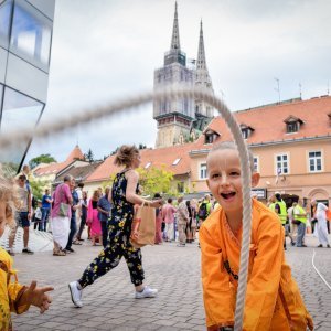 Indijski festival kočija ili Ratha-yatra na ulicama Zagreba