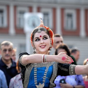 Indijski festival kočija ili Ratha-yatra na ulicama Zagreba