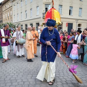 Indijski festival kočija ili Ratha-yatra na ulicama Zagreba