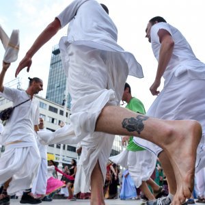 Indijski festival kočija ili Ratha-yatra na ulicama Zagreba