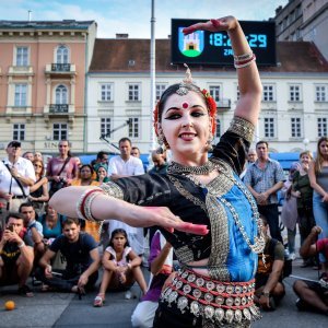 Indijski festival kočija ili Ratha-yatra na ulicama Zagreba