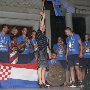 Predsjednica Grabar-Kitarović sudjelovala na dodjeli medalja najbržim lađarima