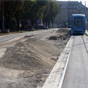 Radovi na rekonstrukciji prometnice i tramvajske pruge na Zapadnom kolodvoru
