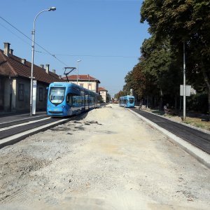 Radovi na rekonstrukciji prometnice i tramvajske pruge na Zapadnom kolodvoru