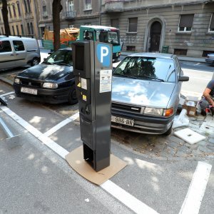 Postavljanje novih parkirnih aparata u Zagrebu