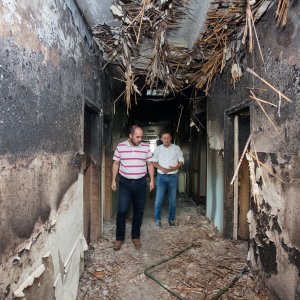 Polsjedice požara u Psihijatrijskoj bolnici Lopača
