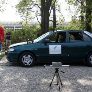 Crash testovi udara u pješaka i drugo vozilo u sklopu kampusa na Borongaju