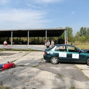 Crash testovi udara u pješaka i drugo vozilo u sklopu kampusa na Borongaju