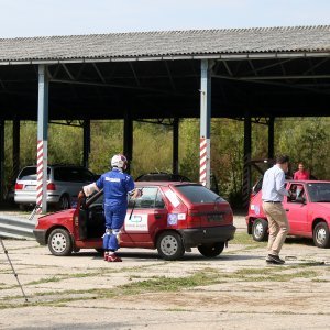 Crash testovi udara u pješaka i drugo vozilo u sklopu kampusa na Borongaju