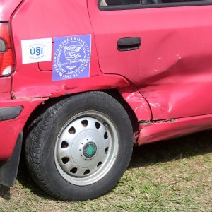 Crash testovi udara u pješaka i drugo vozilo u sklopu kampusa na Borongaju