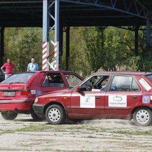 Crash test vozila u kampusu Borongaj