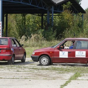 Crash test vozila u kampusu Borongaj