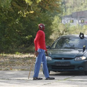 Crash test vozila u kampusu Borongaj
