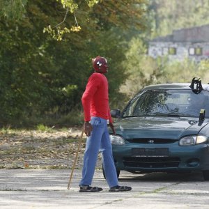 Crash test vozila u kampusu Borongaj