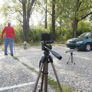 Crash test vozila u kampusu Borongaj