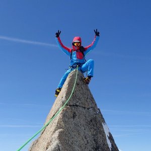 Alexander Schwaiger na najvišem vrhu Alpa