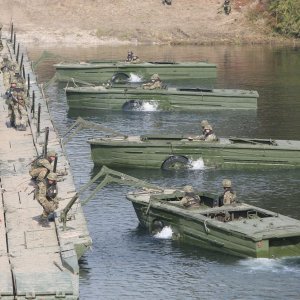 Vježba pripreme i svladavanja vodene zapreke kroz izlazak na vodenu zapreku