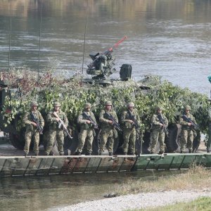 Vježba pripreme i svladavanja vodene zapreke kroz izlazak na vodenu zapreku