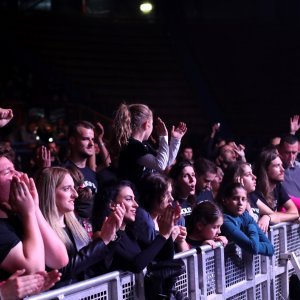 Koncert grupe Brkovi u maloj dvorani Doma sportova