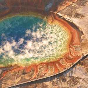 Gejzir u Nacionalnom parku Yellowstone