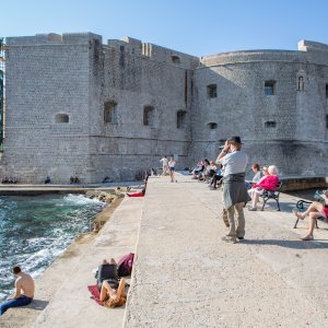 Navala turista na Dubrovnik pri kraju sezone