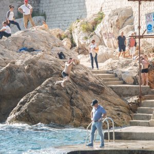 Navala turista na Dubrovnik pri kraju sezone