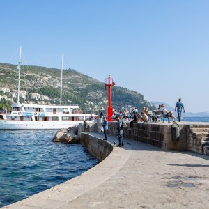 Navala turista na Dubrovnik pri kraju sezone