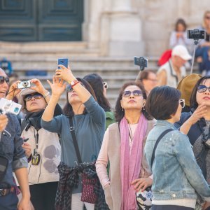 Navala turista na Dubrovnik pri kraju sezone