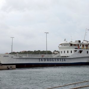 Šibenik: Katamaran i trajekt zbog jakog juga nisu mogli isploviti